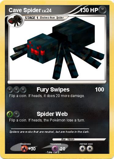 Pokemon Cave Spider