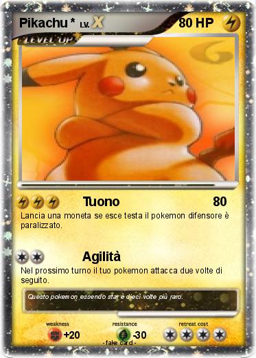 Pokemon Pikachu *