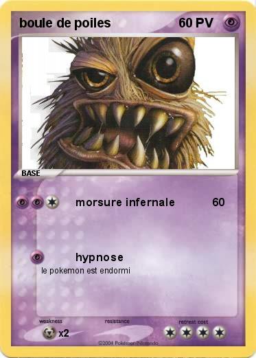Pokemon boule de poiles