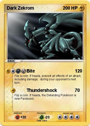Pokemon Dark Zekrom