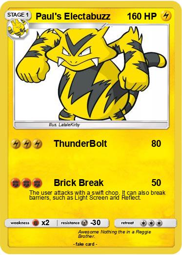 Pokemon Paul's Electabuzz