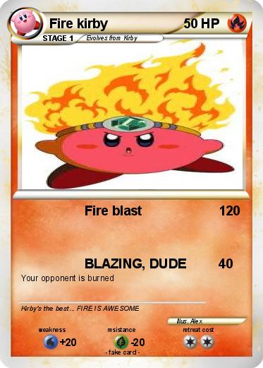 Pokemon Fire kirby