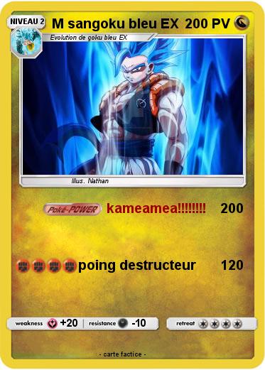 Pokemon M sangoku bleu EX