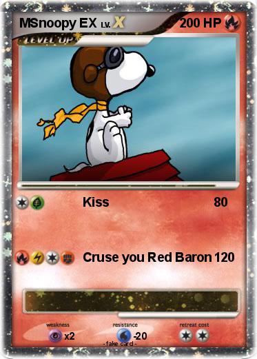Pokemon MSnoopy EX
