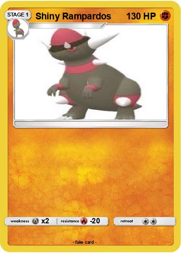 Pokemon Shiny Rampardos