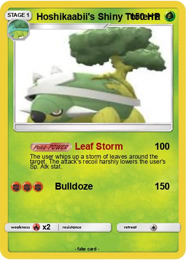 Pokemon Hoshikaabii's Shiny Torterra
