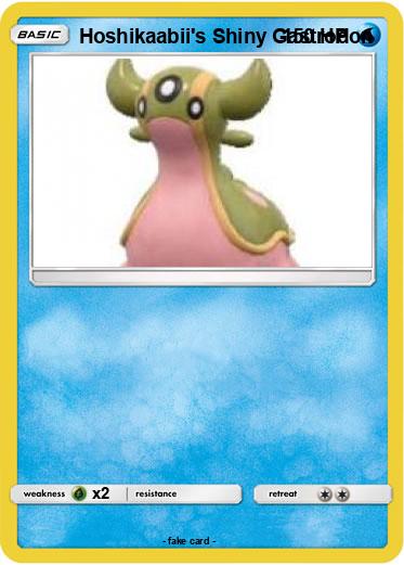 Pokemon Hoshikaabii's Shiny Gastrodon