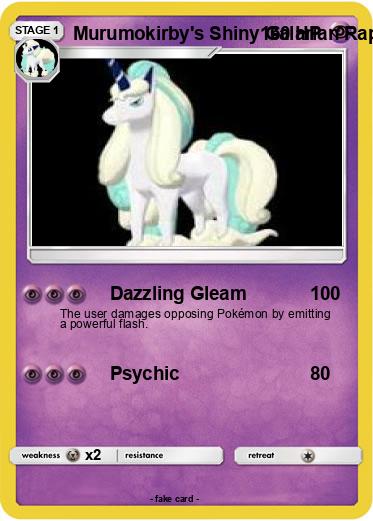Pokemon Murumokirby's Shiny Galarian Rapidash