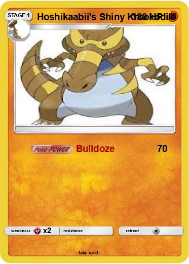 Pokemon Hoshikaabii's Shiny Krookodile