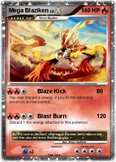 Pokemon Mega Blaziken