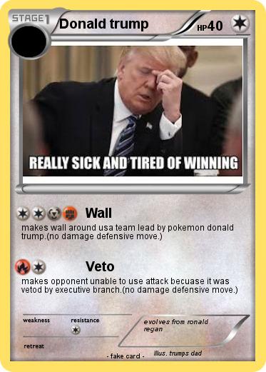 Pokemon Donald trump