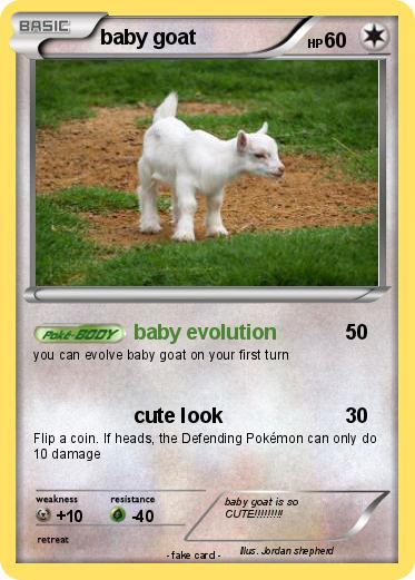 Pokemon baby goat