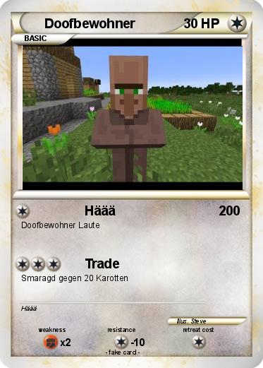 Pokemon Doofbewohner