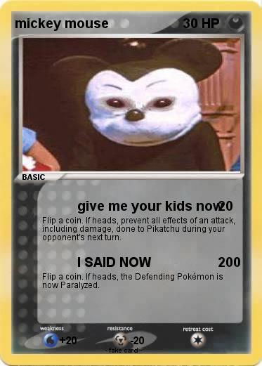 Pokemon mickey mouse