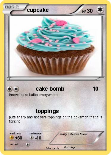 Pokemon cupcake