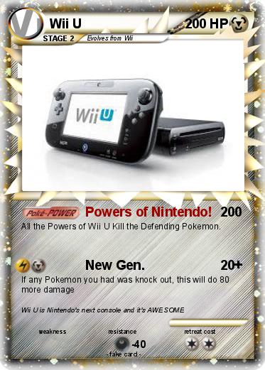 Pokemon Wii U