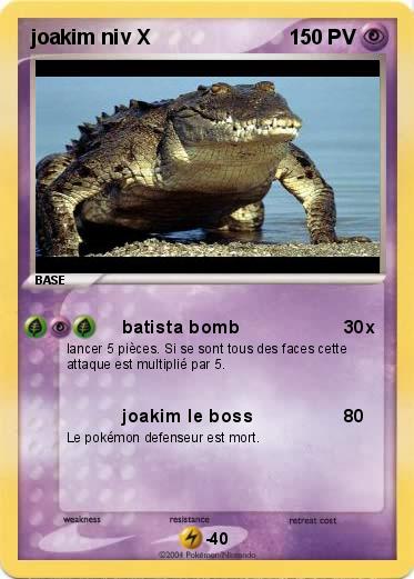 Pokemon joakim niv X