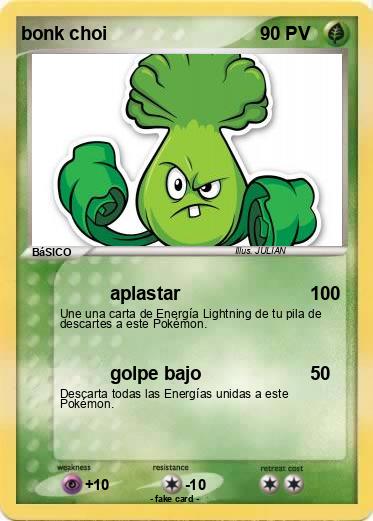 Pokemon bonk choi