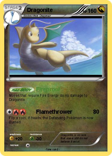 Pokemon Dragonite