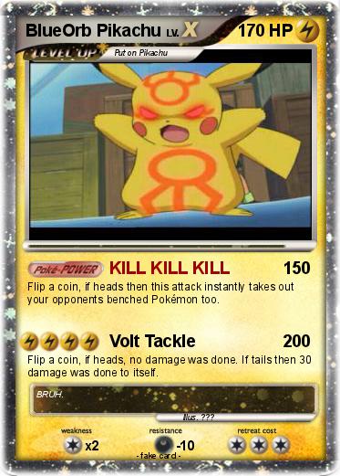 Pokemon BlueOrb Pikachu