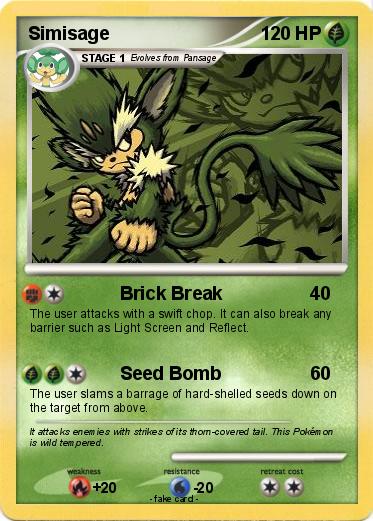 Pokemon Simisage