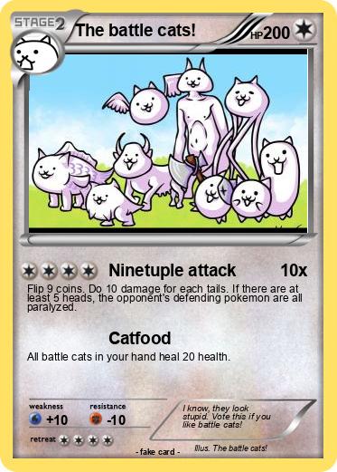 Pokemon The battle cats!