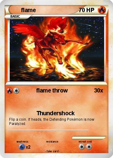 Pokemon flame