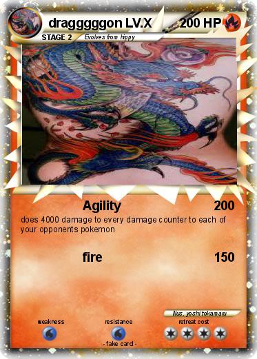Pokemon dragggggon LV.X