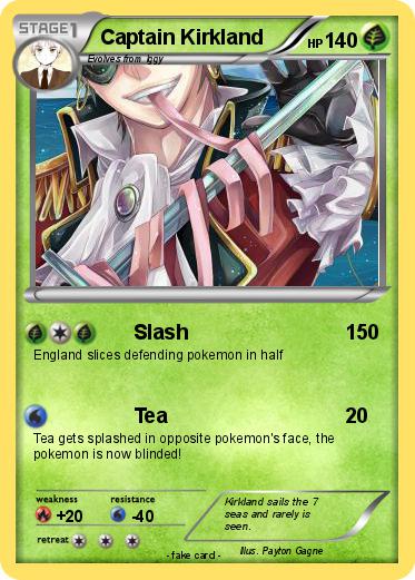 Pokemon Captain Kirkland