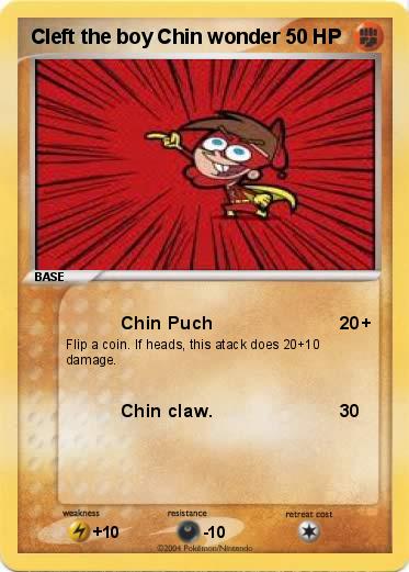 Pokemon Cleft the boy Chin wonder