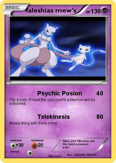 Pokemon faleshias mew's