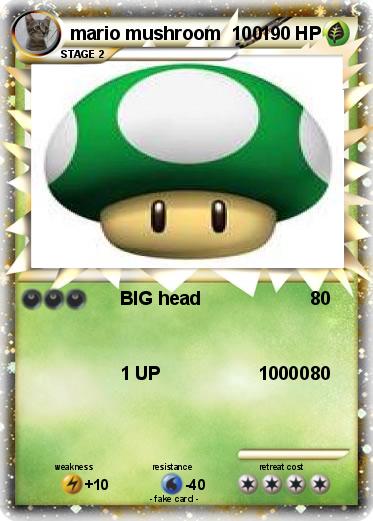 Pokemon mario mushroom  100