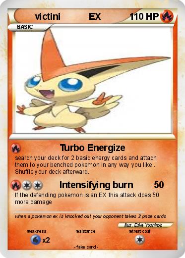 Pokemon victini           EX