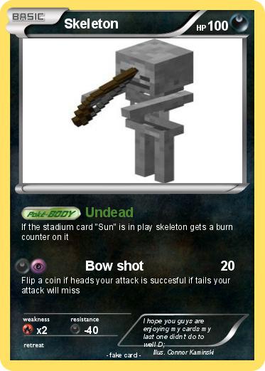 Pokemon Skeleton