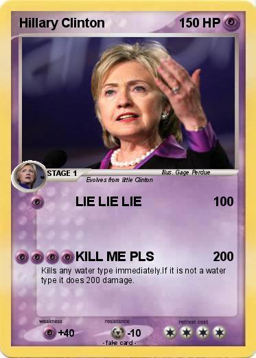 Pokemon Hillary Clinton