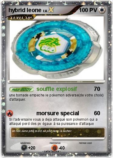 Pokemon hybrid leone