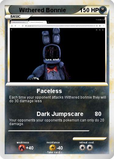 Pokemon Withered Bonnie