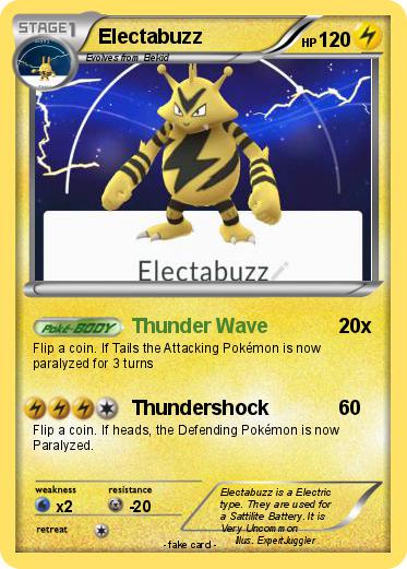 Pokemon Electabuzz