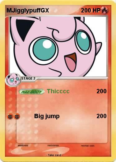 Pokemon MJigglypuffGX