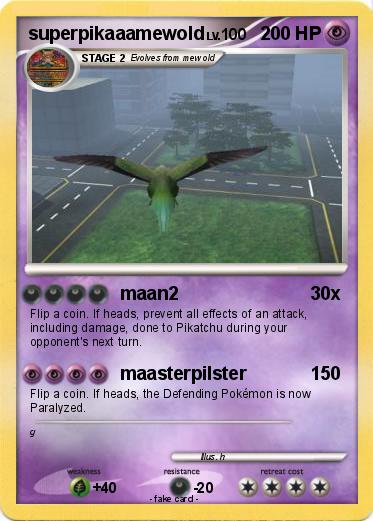 Pokemon superpikaaamewold