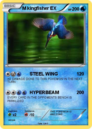 Pokemon M kingfisher EX