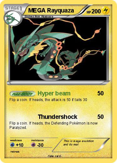 Pokemon MEGA Rayquaza