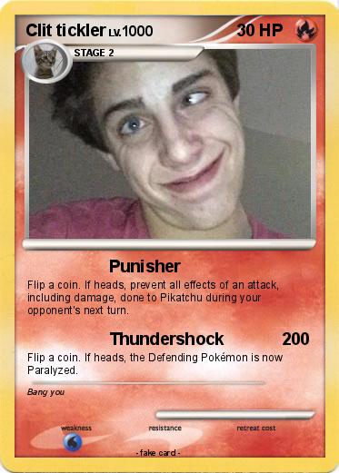 Pokemon Clit tickler