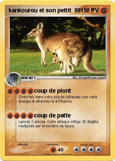 Pokemon kankourou et son pettit  99