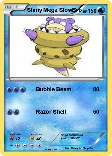 Pokemon Shiny Mega SlowBro