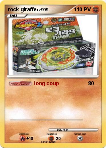 Pokemon rock giraffe