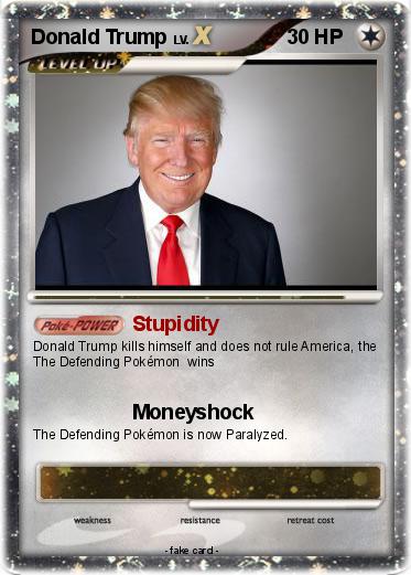 Pokemon Donald Trump