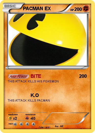 Pokemon PACMAN EX