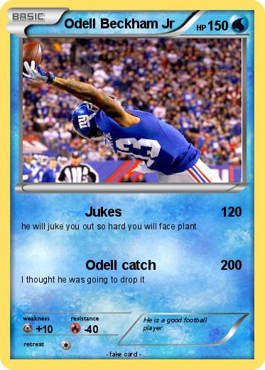 Pokemon Odell Beckham Jr