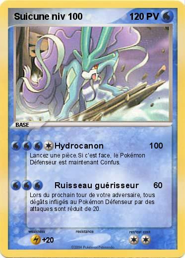Pokemon Suicune niv 100